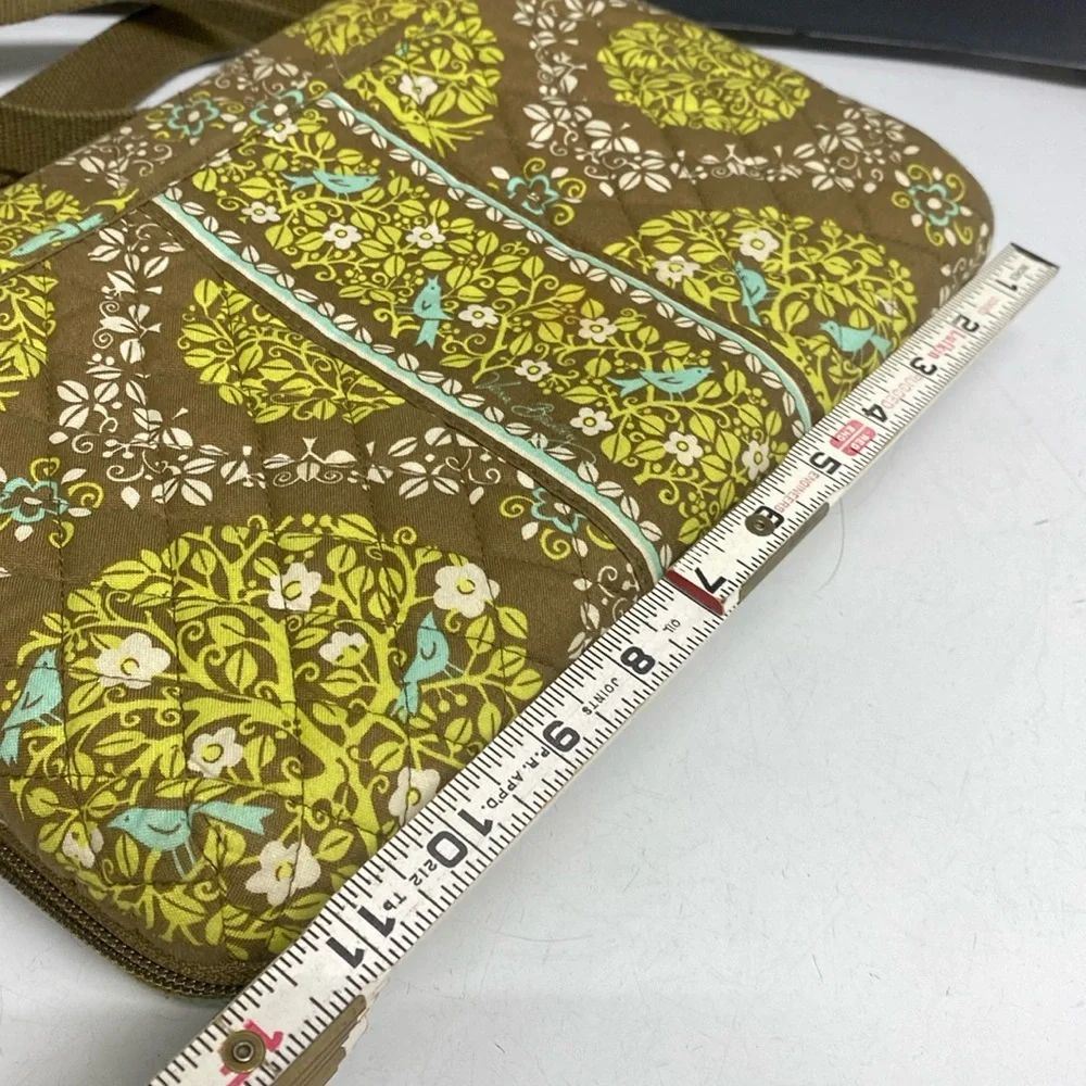 Vera Bradley 'sitting in a tree' Pattern Tablet Laptop Book Crossbody Bag